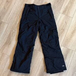 Kids black Columbia Titanium Snow ski snowboard Pants Sz YouthL 14/16